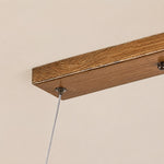 Cargar imagen en el visor de la Galería, Wood Color Resin Linear Branch Pendant Light