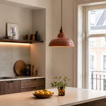 Cargar imagen en el visor de la Galería, Terracotta resin pendant light in room setting