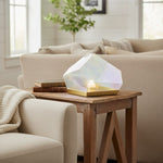 Load image into Gallery viewer, Nera Glass Gem Table Lamp with Prismatic Light Play - Living Room Bedroom Accent