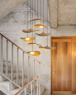Load image into Gallery viewer, Twisora Wood Chandelier