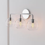 Load image into Gallery viewer, Selvion Art-Glass Globe Wall Sconce – Elegant Modern Wall Light for Bathrooms, Halls & Living Spaces