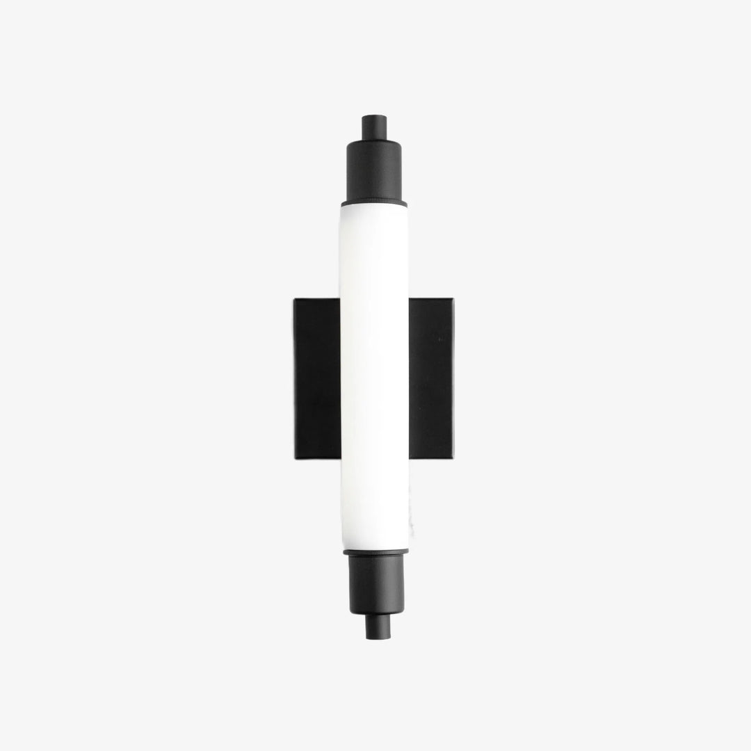 Aplique de tocador moderno Ornato Luxe - Lámpara de pared Art Déco con pantalla cilíndrica