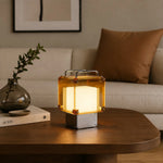 Bild in Gallery-Viewer laden, Rechargeable table lamp in a warm living room