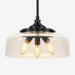 Charger l'image dans la visionneuse de galerie, Vintage Adjustable Glass Pendant Light
