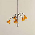 Load image into Gallery viewer, Flora Glass Chandelier