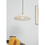 Load image into Gallery viewer, Alabaster Dome Pendant Light