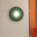 Cargar imagen en el visor de la Galería, Aplique de pared redondo estilo retro Wabi Sabi para dormitorio M44