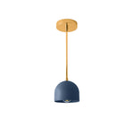 Load image into Gallery viewer, Farmhouse Pendant Light – Vanity Pendant Light With Colorful Dome Design