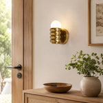Load image into Gallery viewer, Installed bedside wall sconce in bedroom