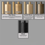 Charger l'image dans la visionneuse de galerie, Lustre globe en verre courbé Glorica – Luminaire moderne pour chambre