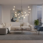 Load image into Gallery viewer, Floresta Artistic Chandelier – Organic Design with Metal and Acrylic for Contemporary Spaces N66