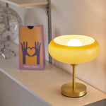 Load image into Gallery viewer, Egg Tart Glass Table Lamp