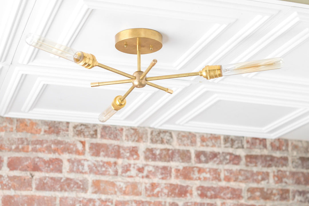 Lustre industriel Mobilux Line - Plafonnier moderne pour la maison