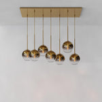 Load image into Gallery viewer, Selvion Contemporary Style Sculptural 7-Light chandelier – Perfect for Entryway or Office
