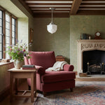 Load image into Gallery viewer, Geotower Glass Skyscraper Shade Art Deco Pendant Light – Vintage Ceiling Lamp for Dining Rooms, Kitchens and Offices