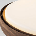 Load image into Gallery viewer, Walnut rim and diffuser detail