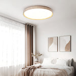 Load image into Gallery viewer, Ultra-thin Round Travertine Ceiling Lamp