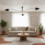 Charger l'image dans la visionneuse de galerie, Lampe de Plafond Arclume Arc – Design Sculptural avec Bras Réglables pour Espaces Modernes N43