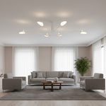 Charger l'image dans la visionneuse de galerie, Lampe de Plafond Arclume Arc – Design Sculptural avec Bras Réglables pour Espaces Modernes N43