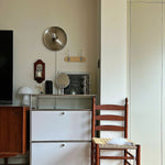 Load image into Gallery viewer, Contemporary Space Age Disk Ceiling Lamp Chrome Plated Finish