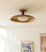 Charger l'image dans la visionneuse de galerie, Plafonnier panneau plat style couvercle de casserole