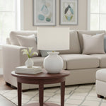 Load image into Gallery viewer, Noria Modern Accent Lamp - Globe Ceramic for Bedroom and Study