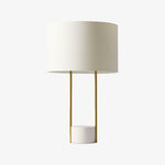 Load image into Gallery viewer, Luma Industrial Modern Table and Floor Lamp with Soft Fabric Shade - Contemporary Lighting for Home and Office
