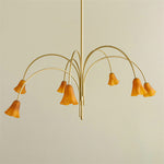 Load image into Gallery viewer, Flora Glass Chandelier