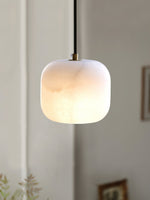 Load image into Gallery viewer, Alabaster Bedside Pendant Light