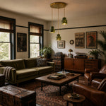 Bild in Gallery-Viewer laden, Green Jade 3-Light Linear Pendant Light