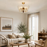 Load image into Gallery viewer, Lucenda Romantic Ceiling Lamp – Vintage Butterfly Light Fixture for Bedroom or Hallway