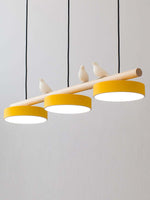 Load image into Gallery viewer, Sienna Bird Pendant Lamp - Wood Design for Scandinavian Kitchen Islands