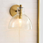 Load image into Gallery viewer, Glavira Recycled Glass Wall Sconce - Modern Bathroom Vanity Light