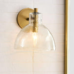 Bild in Gallery-Viewer laden, Glavira Recycelte Glas Wandlampe - Modernes Badezimmer Waschtischlicht