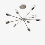 Charger l'image dans la visionneuse de galerie, Lustre Sputnik Mobilux Line Mid-Century - Plafonnier moderne en laiton