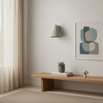 Cargar imagen en el visor de la Galería, Aplique de Pared Moderno Concrellia con Pantalla Cónica de Hormigón - Luz para Dormitorio y Pasillo