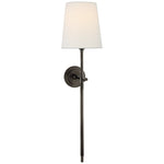 Cargar imagen en el visor de la Galería, Aplique de Pared con Pantalla de Tela Clásica Bryant Estilo Elegante - Iluminación de Mesita de Noche para Dormitorio