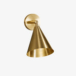 Load image into Gallery viewer, Natural Brass wall light finish