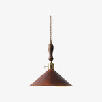 Cargar imagen en el visor de la Galería, Modern Minimalist Leather Shade Pendant Light