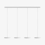 Bild in Gallery-Viewer laden, Feranox Skulpturale runde Pendelleuchte im modernen Stil für die Beleuchtung des Esstisches