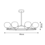 Load image into Gallery viewer, Moricio Brass Chandelier