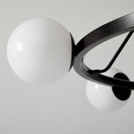 Load image into Gallery viewer, Brelia Modern Round Chandelier - Glass Globe Design For Modern Home