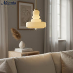 Cargar imagen en el visor de la Galería, Lámpara Colgante Verdoma Colorida en Forma de Calabaza Bauhaus - Diseño Artístico para Iluminación de Isla de Cocina