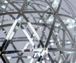 Load image into Gallery viewer, Silver Spark Ball Pendant Light