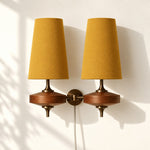 Load image into Gallery viewer, Hour Rho Plug-In Wall Sconce