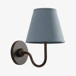 Load image into Gallery viewer, Luvora Fabric Shade Wall Sconce with Drum Shade - Classic Pleated Sconce Light