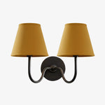 Load image into Gallery viewer, Luvora Fabric Shade Wall Sconce with Drum Shade - Classic Pleated Sconce Light