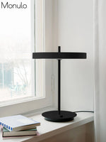 Load image into Gallery viewer, Nordic Monochrome Table Lamp – Portable Light for Any Room