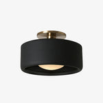 Load image into Gallery viewer, Cerova Porcelain Flush Mount Ceiling Light – Modern Low-Profile Fixture