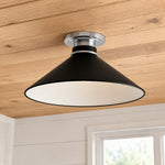 Bild in Gallery-Viewer laden, Aurenza Modern Industrial Aufbaulampe – Elegante Deckenlampe für Wohnräume